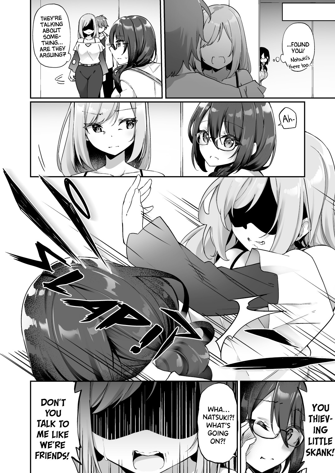 Hentai Manga Comic-I Ended Up Changing Bodies With The big Breasted Yandere Kouhai Who Gets Turned On From Simply Hearing My Voice-Read-7